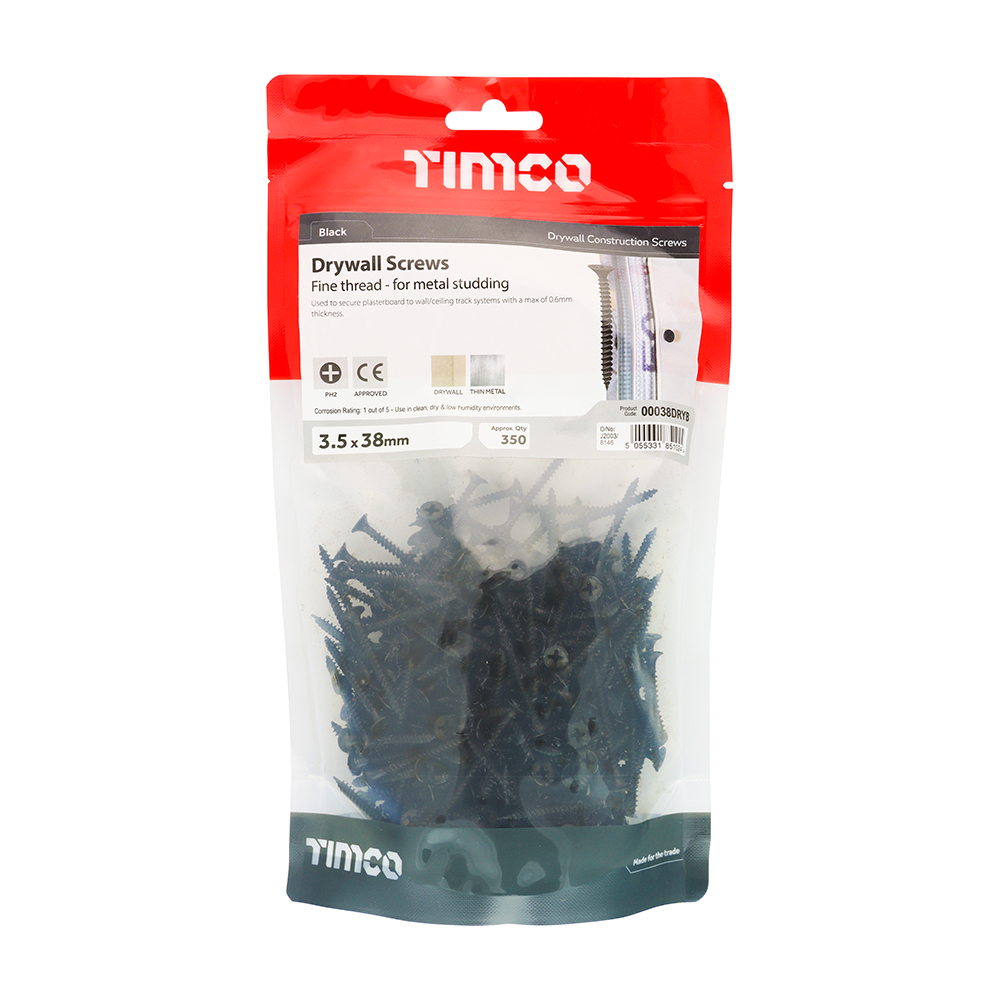 Drywall Screw PH2 - BLK - Image 2