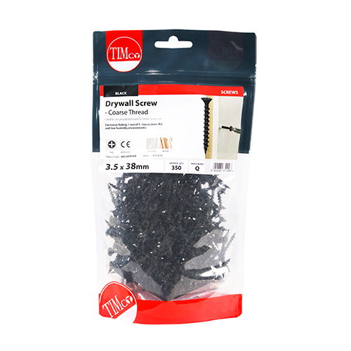 Coarse Drywall Screw PH2 - BLK - Image 2