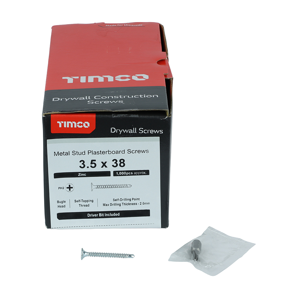 Drywall Screw SELF DRILL Zinc - Image 3
