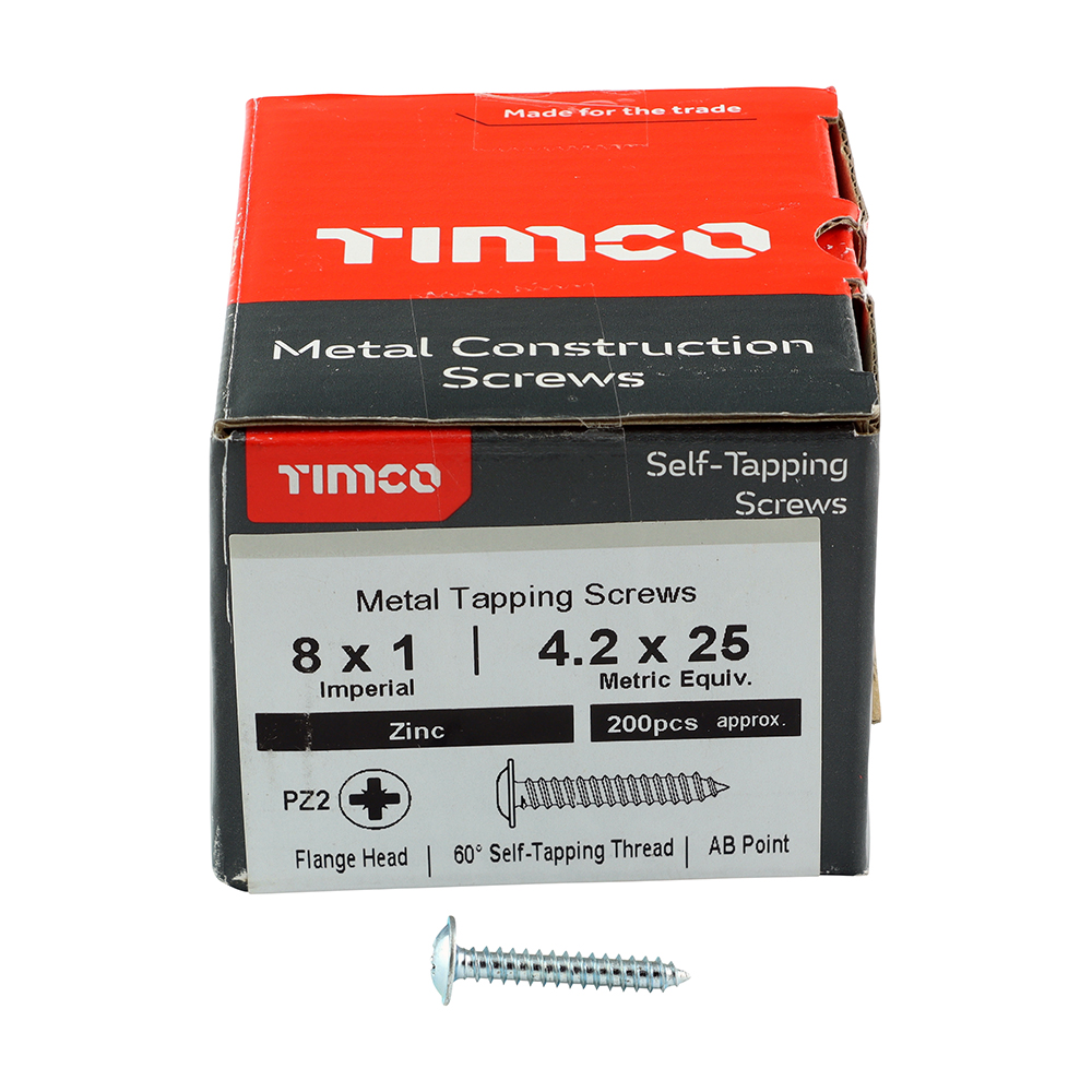 S/Tapping Screw PZ2 FLG Zinc - Image 3