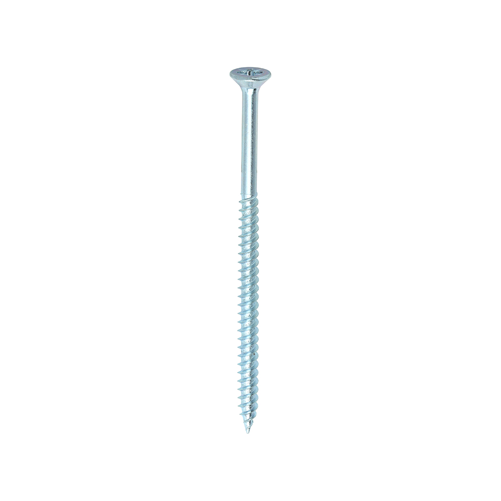 Twin Woodscrew PZ2 CSK Zinc - Image 1