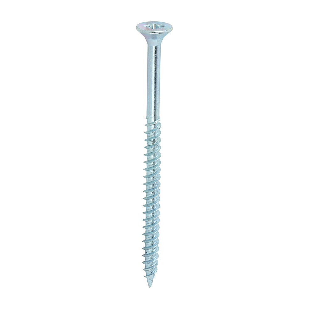 Twin Woodscrew PZ2 CSK Zinc - Image 1