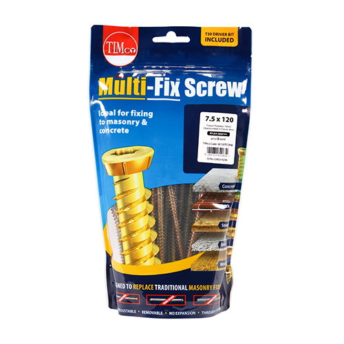 Multi-Fix Concrete Screw - ZYP - Image 2