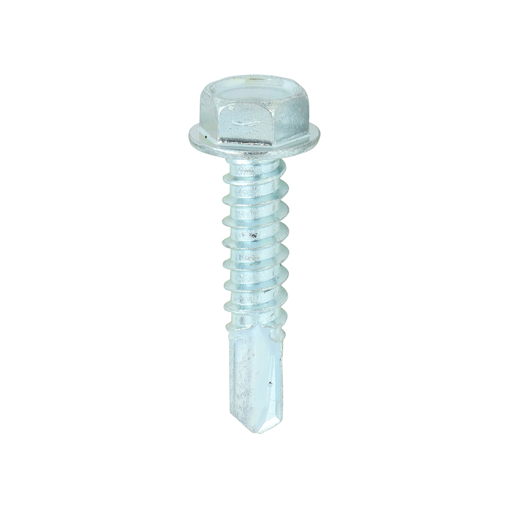 Hex Screw S/DRILL No3 Zinc - Image 1
