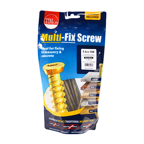 Multi-Fix Concrete Screw - ZYP - Image 2