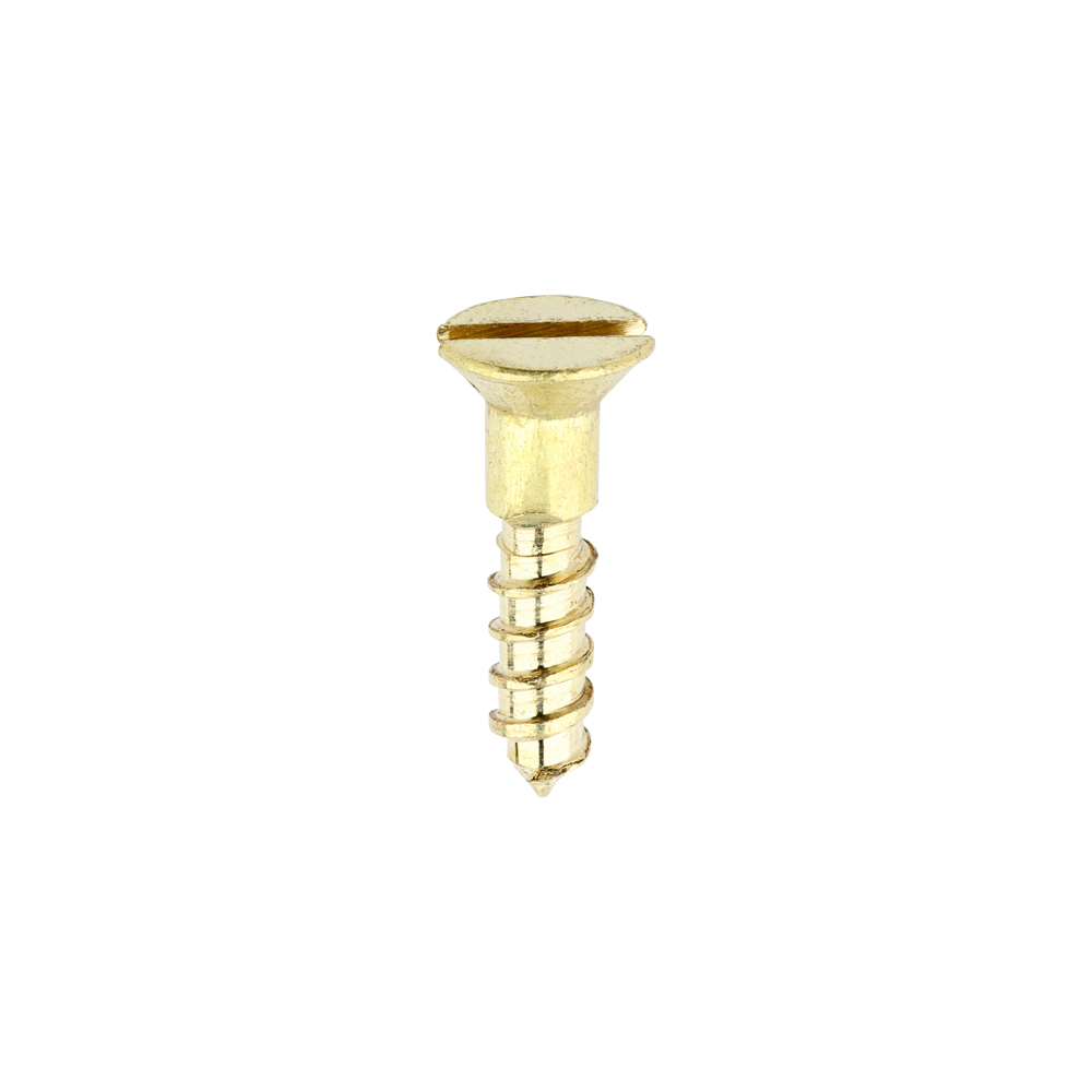 Brass Timber Screw SLOT CSK