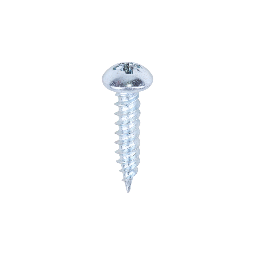 Twin Woodscrew PZ1 RND Zinc