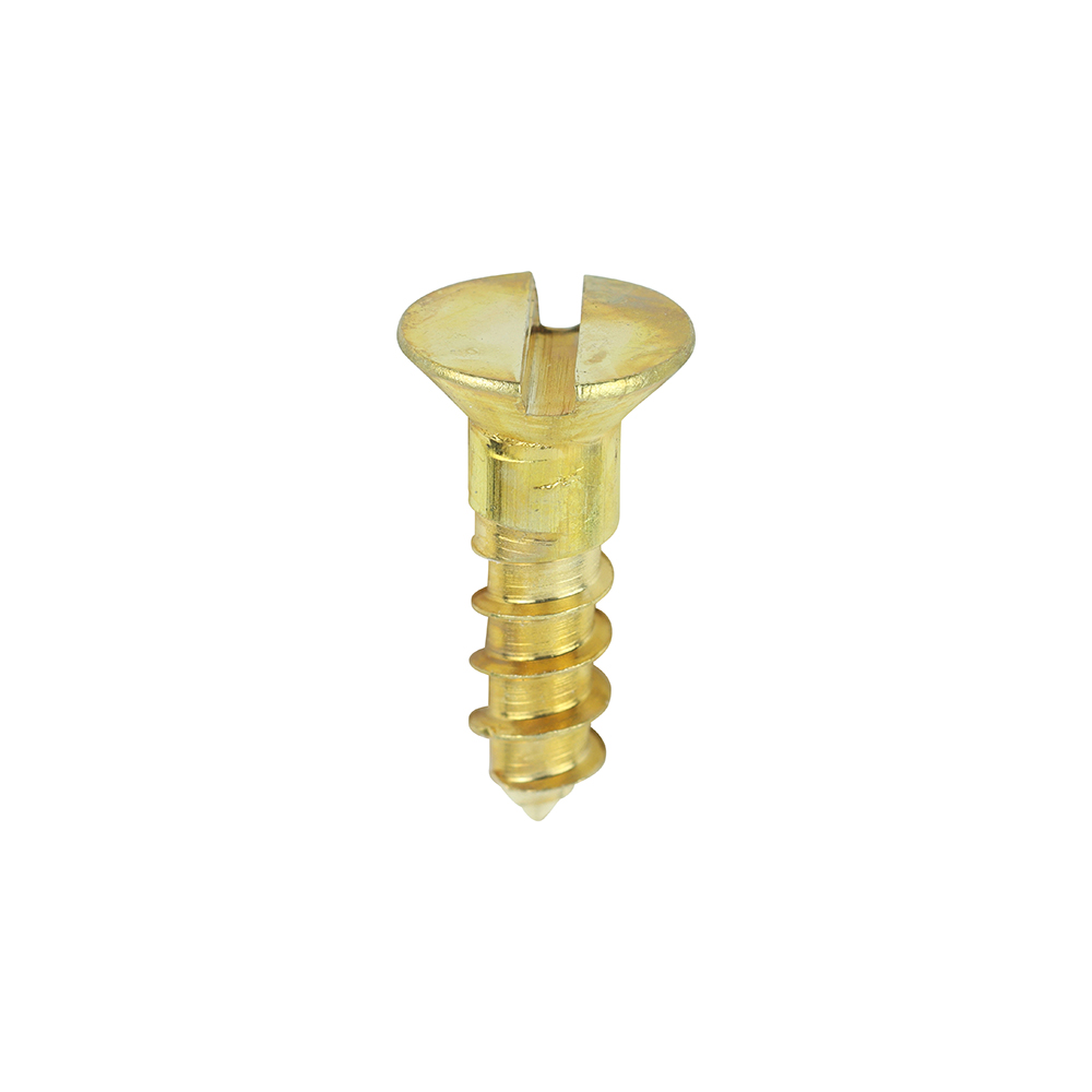 Brass Timber Screw SLOT CSK