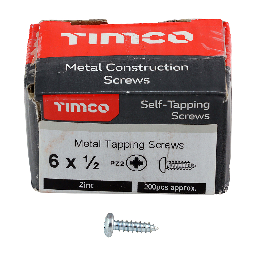 S/Tapping Screw PZ2 PAN Zinc - Image 3