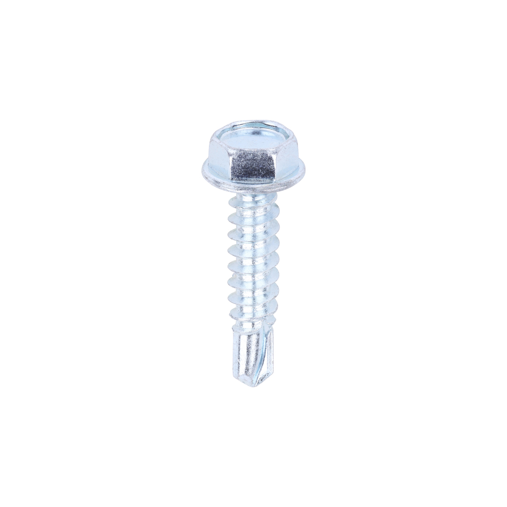 Hex Screw S/DRILL No3 Zinc - Image 1