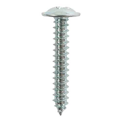 S/Tapping Screw PZ2 FLG - BZP - Image 1