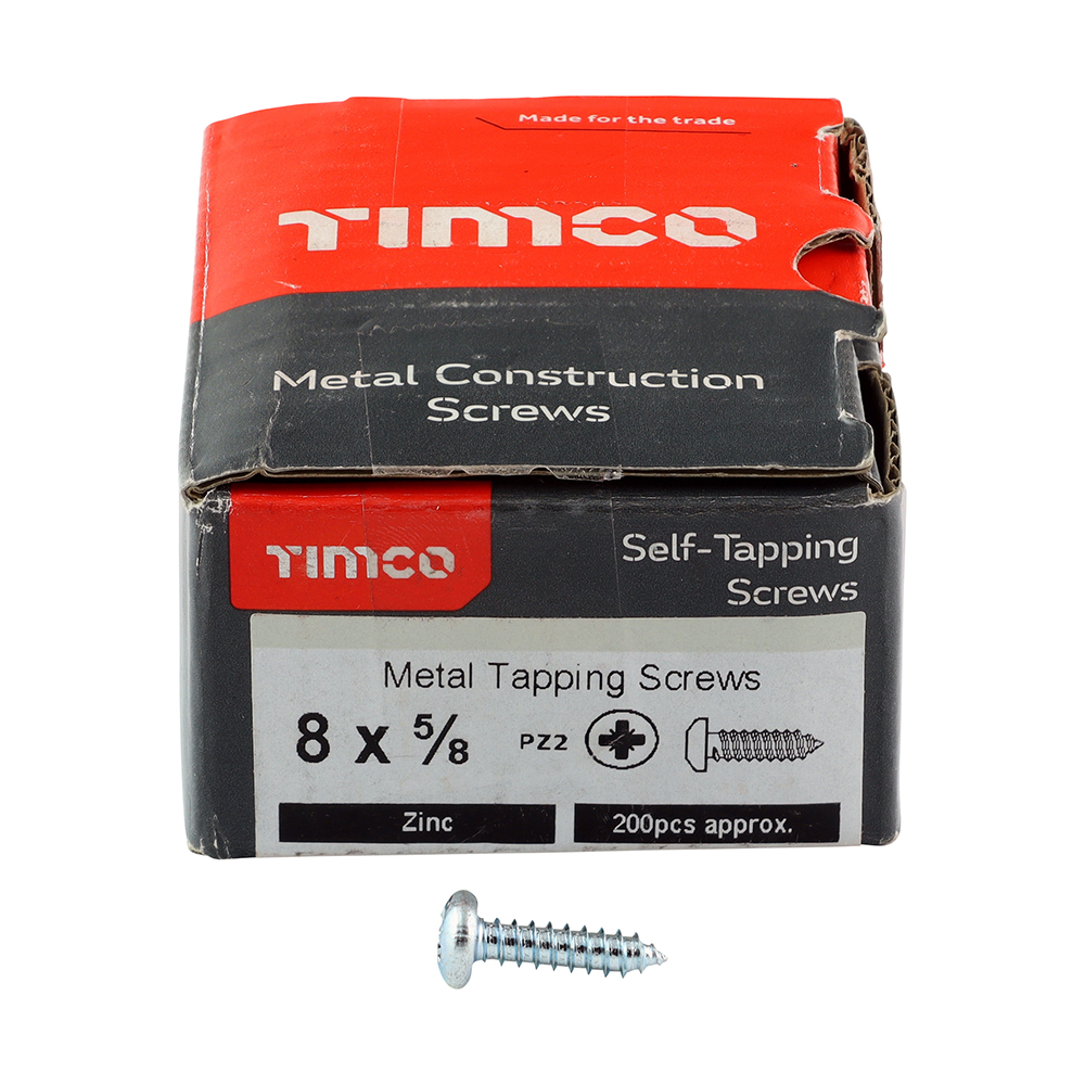 S/Tapping Screw PZ2 PAN Zinc - Image 3