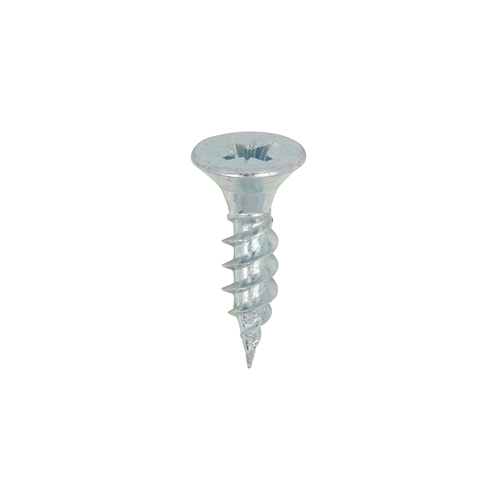 Twin Woodscrew PZ2 CSK Zinc - Image 1