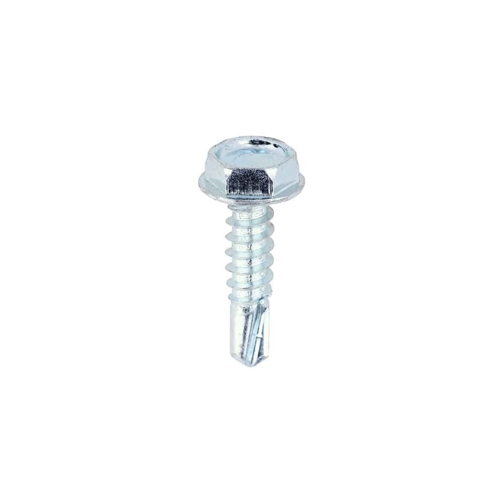 Hex Screw S/DRILL No3 Zinc - Image 1