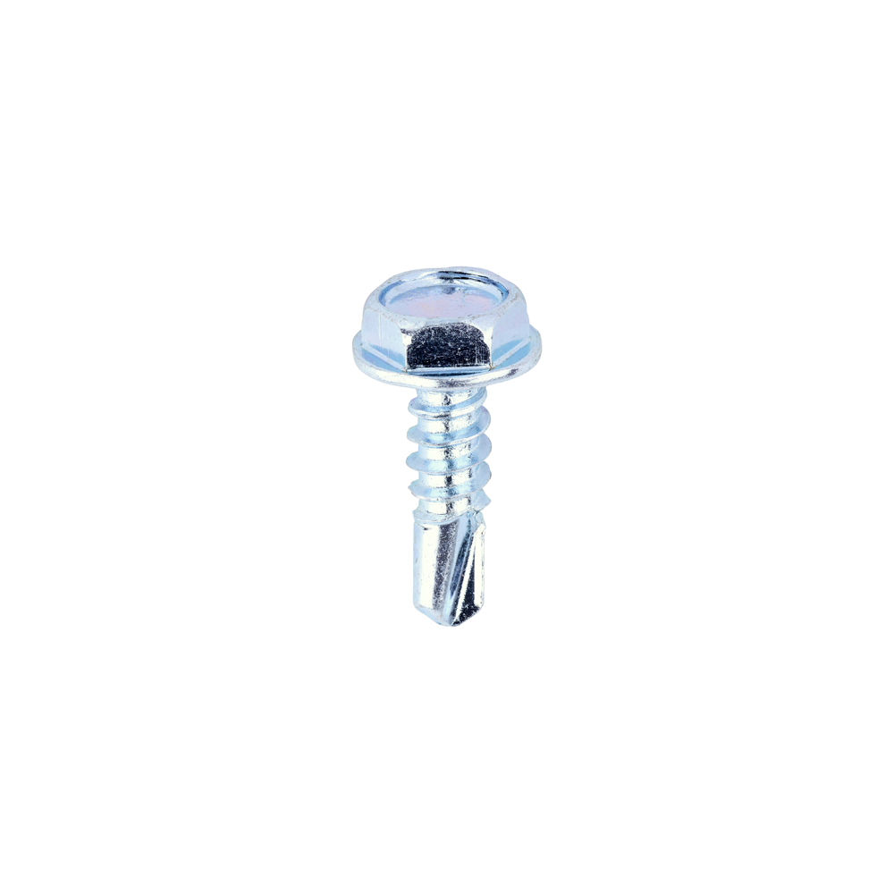 Hex Screw S/DRILL No3 Zinc