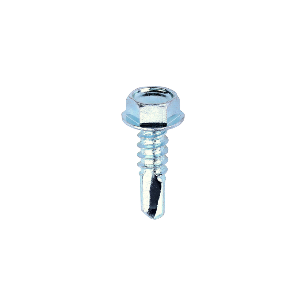 Hex Screw S/DRILL No3 Zinc - Image 1