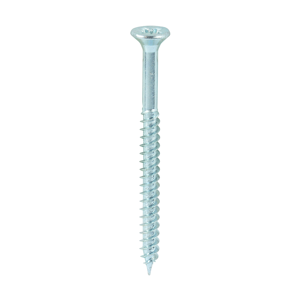 Twin Woodscrew PZ2 CSK Zinc