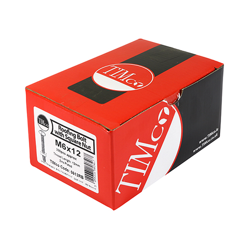 Roofing Bolt & SQ Nut Zinc - Image 3
