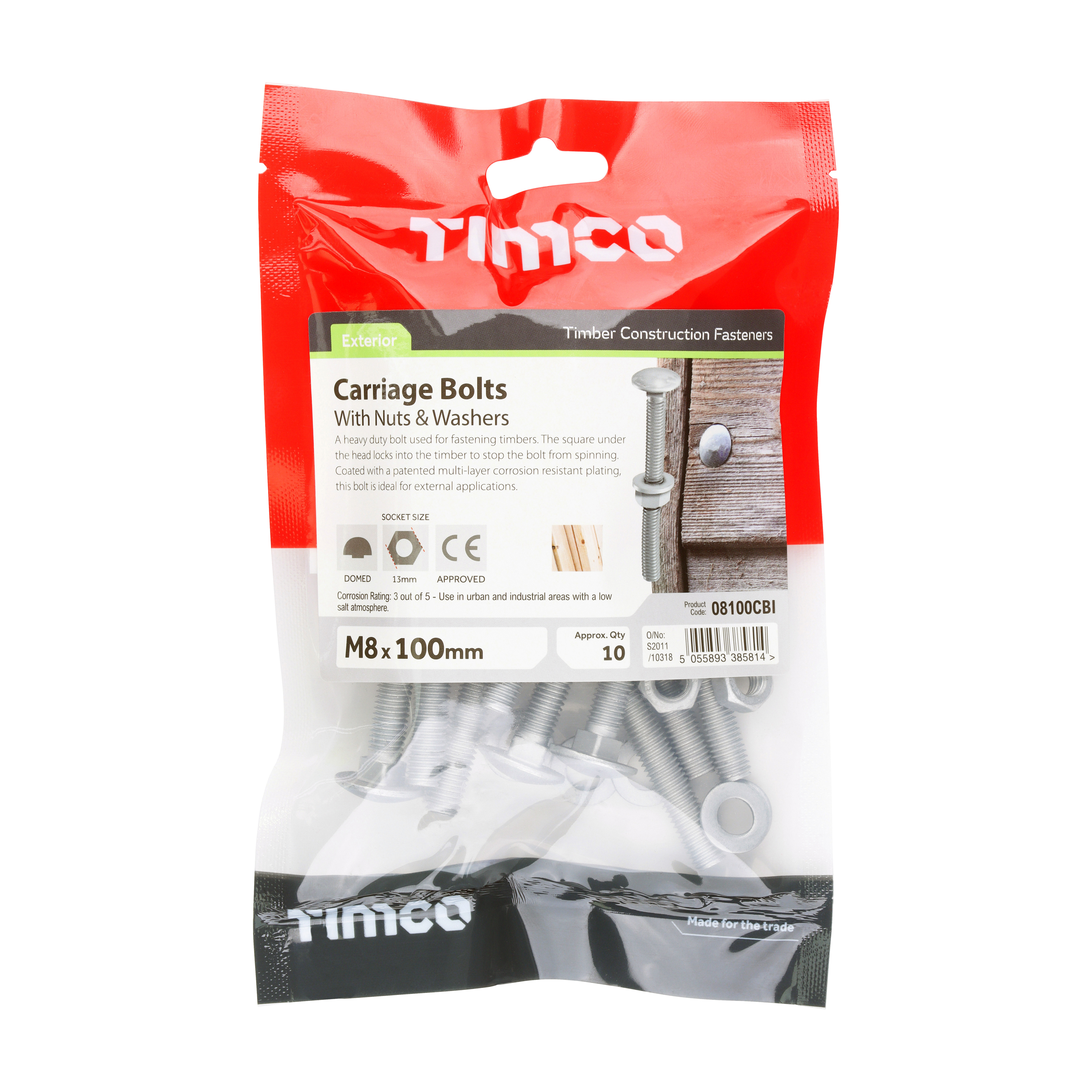 Carriage Bolt Exterior - SO - Image 2