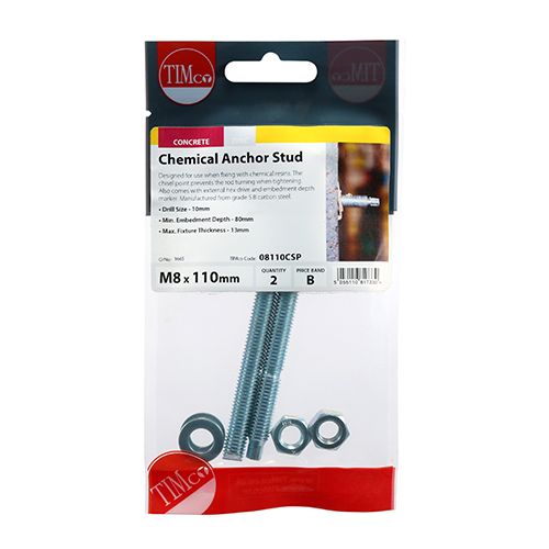 Chemical Anchor Stud - BZP - Image 2