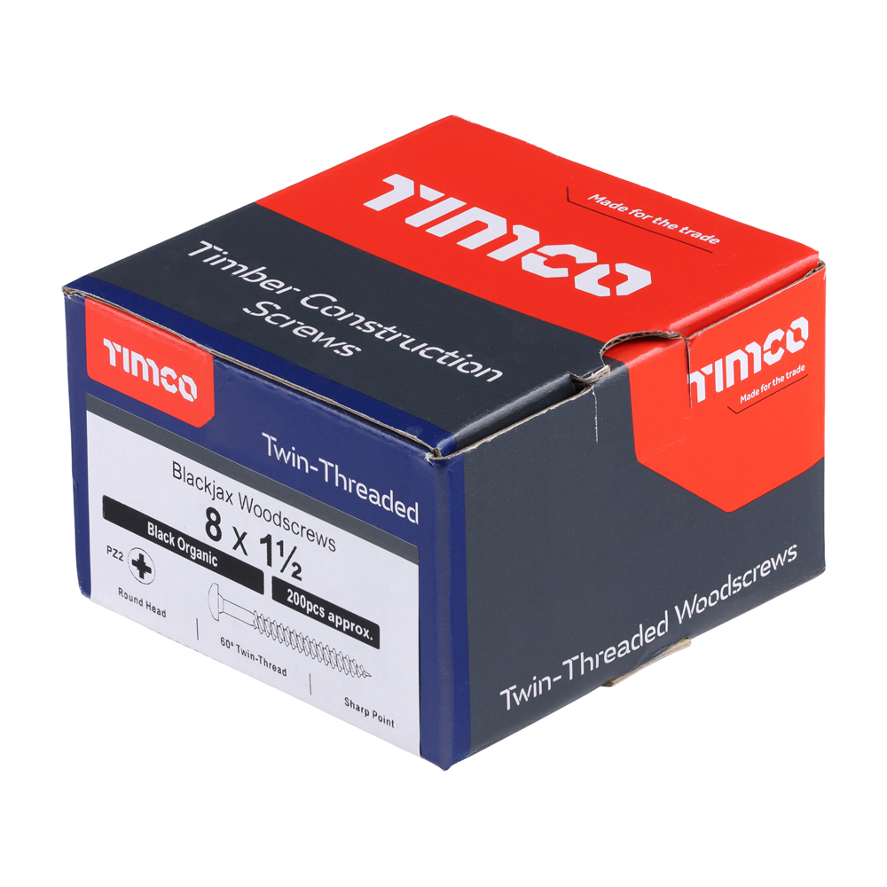 Blackjax Screw PZ2 RND Black - Image 2