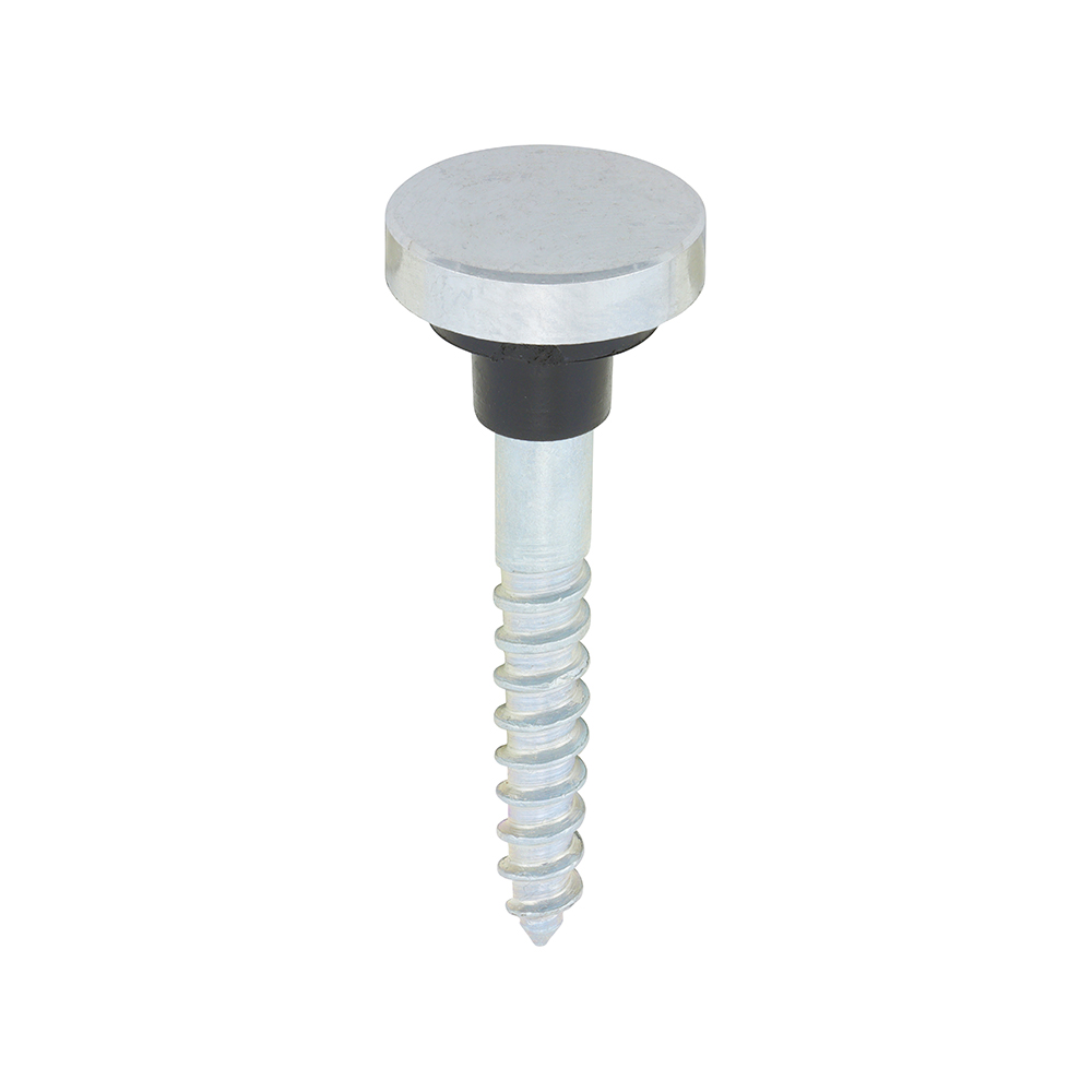 Mirror Screw Flat - Chrome