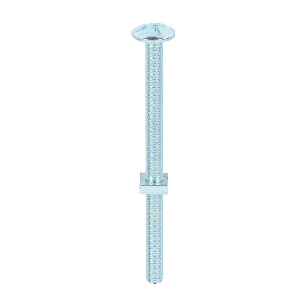 Roofing Bolt & SQ Nut Zinc