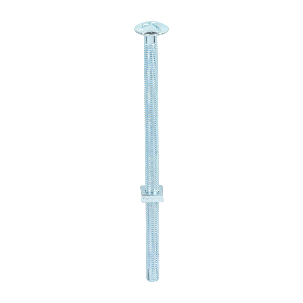 Roofing Bolt & SQ Nut Zinc - Image 1