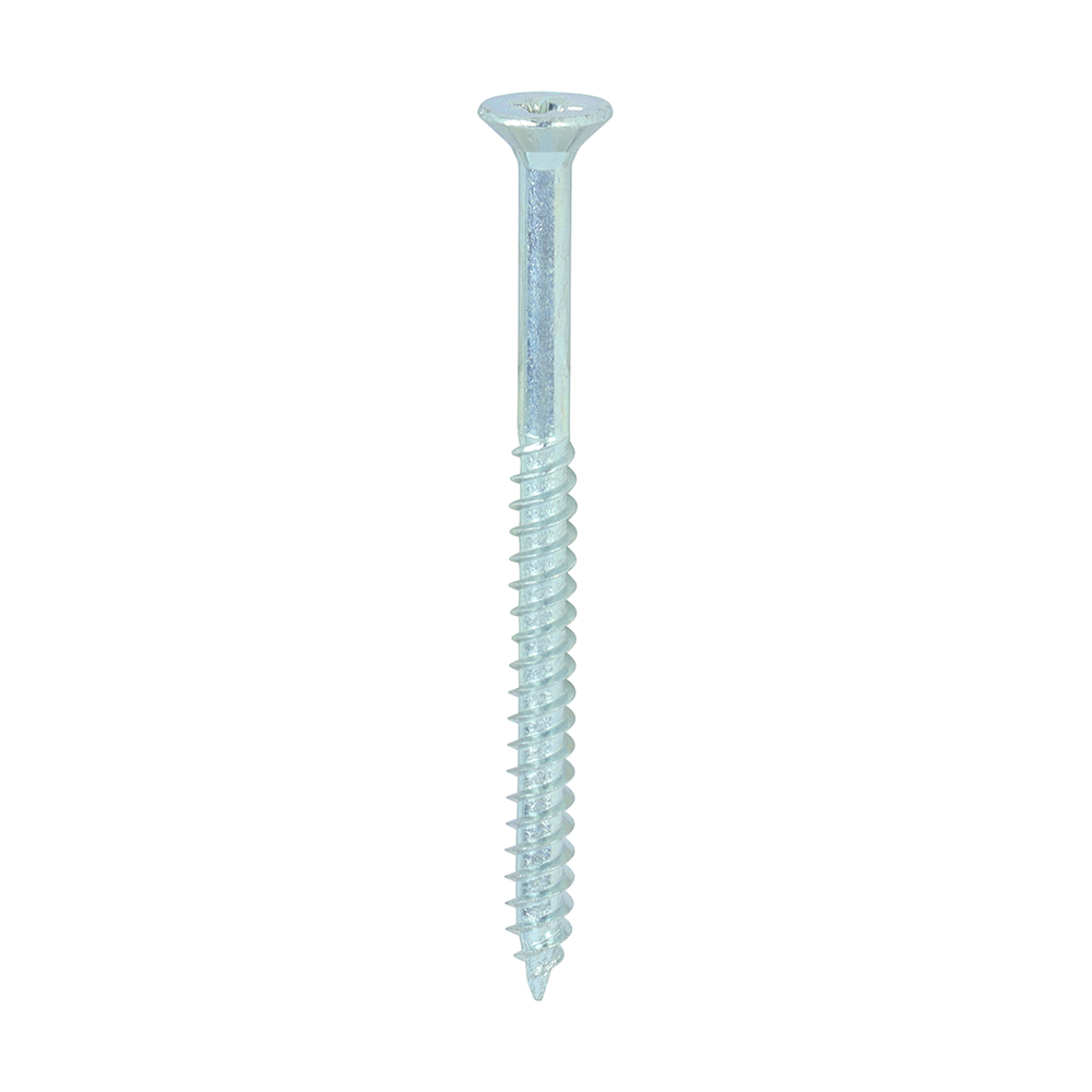 Twin Woodscrew PZ2 CSK Zinc - Image 1