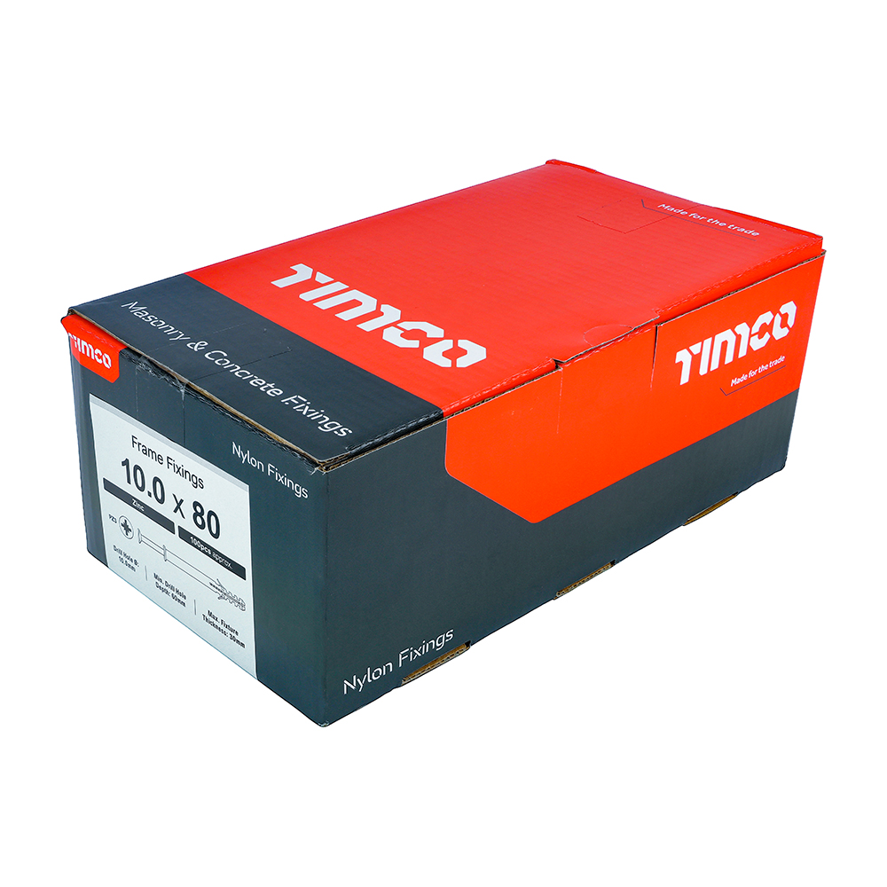 Nylon Frame Fixing - BZP - Image 2