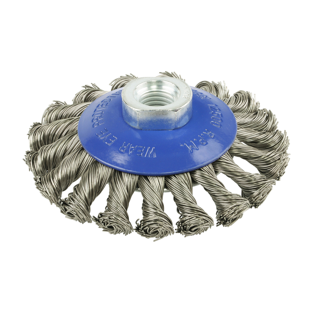Grinder Twist SS Bevel Brush