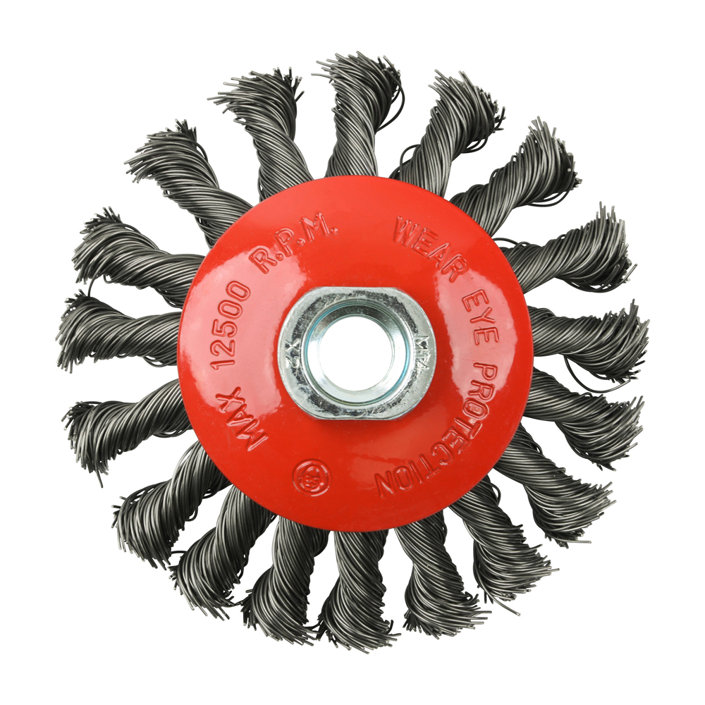 Grinder Twist Wire Bevel Brush - Image 2