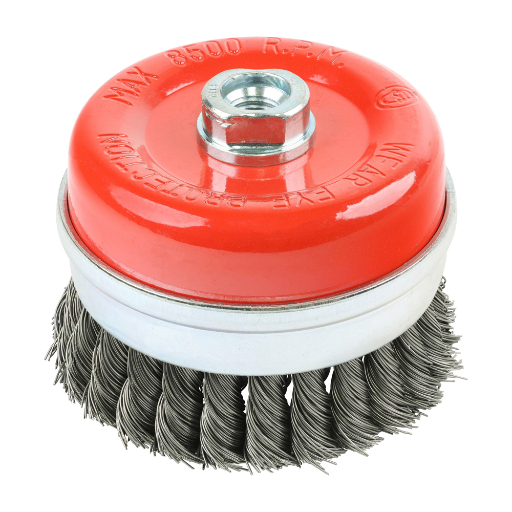 Grinder Twist Wire Cup Brush