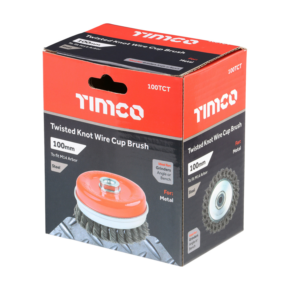Grinder Twist Wire Cup Brush - Image 2
