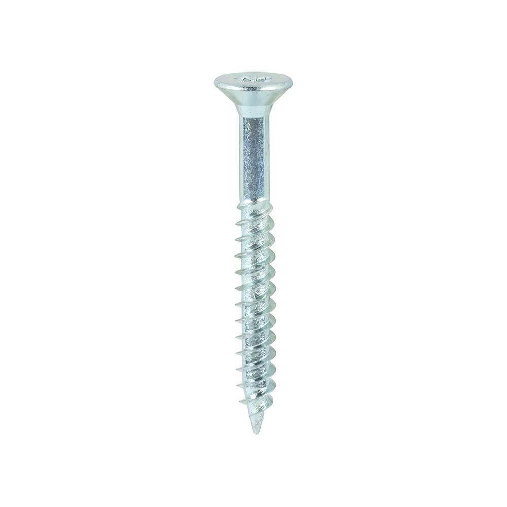 Twin Woodscrew PZ2 CSK Zinc - Image 1