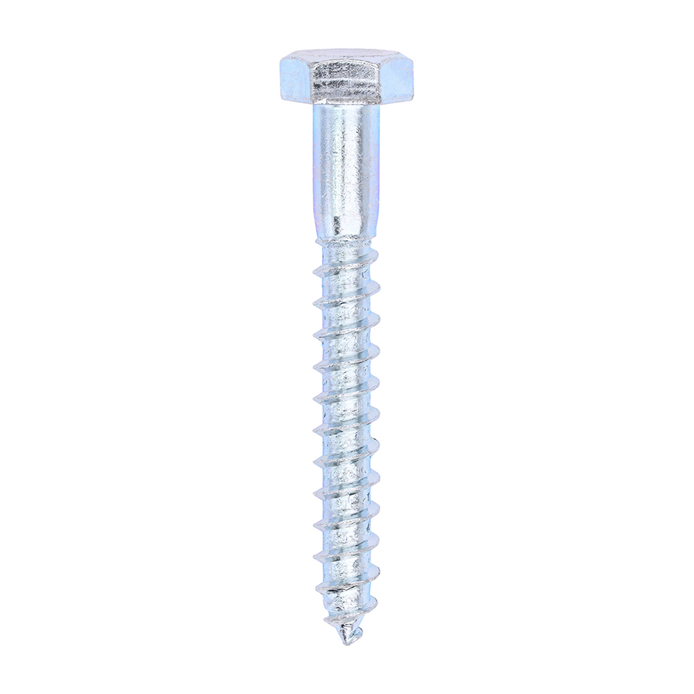 Coach Screw DIN 571 - BZP - Image 1