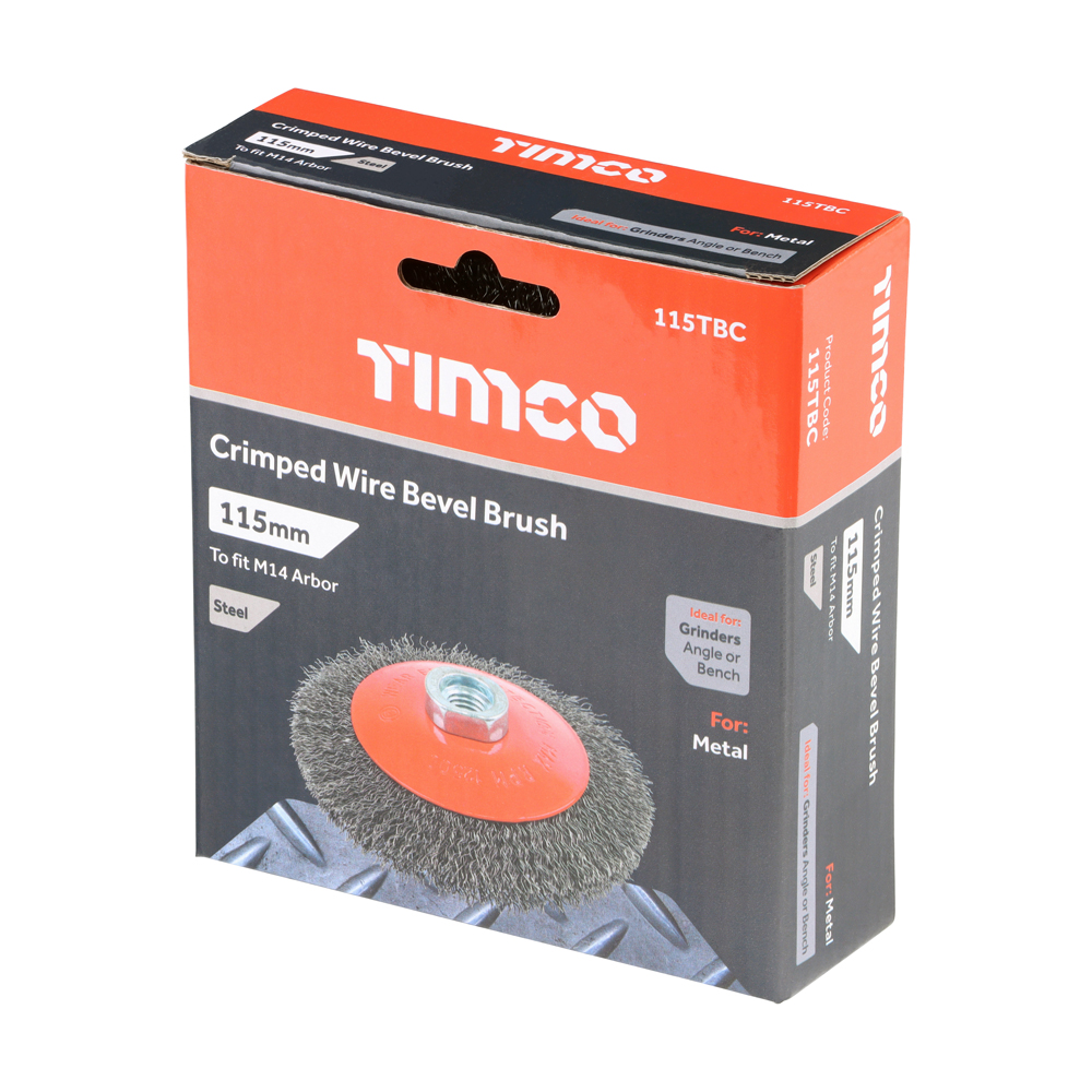 Grinder Crimp Wire Bevel Brush - Image 4