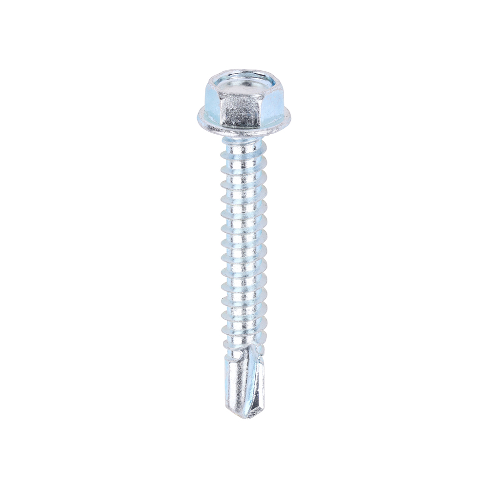 Hex Screw S/DRILL No3 Zinc