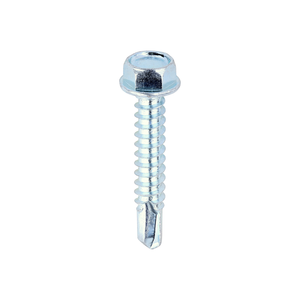 Hex Screw S/DRILL No3 Zinc - Image 1