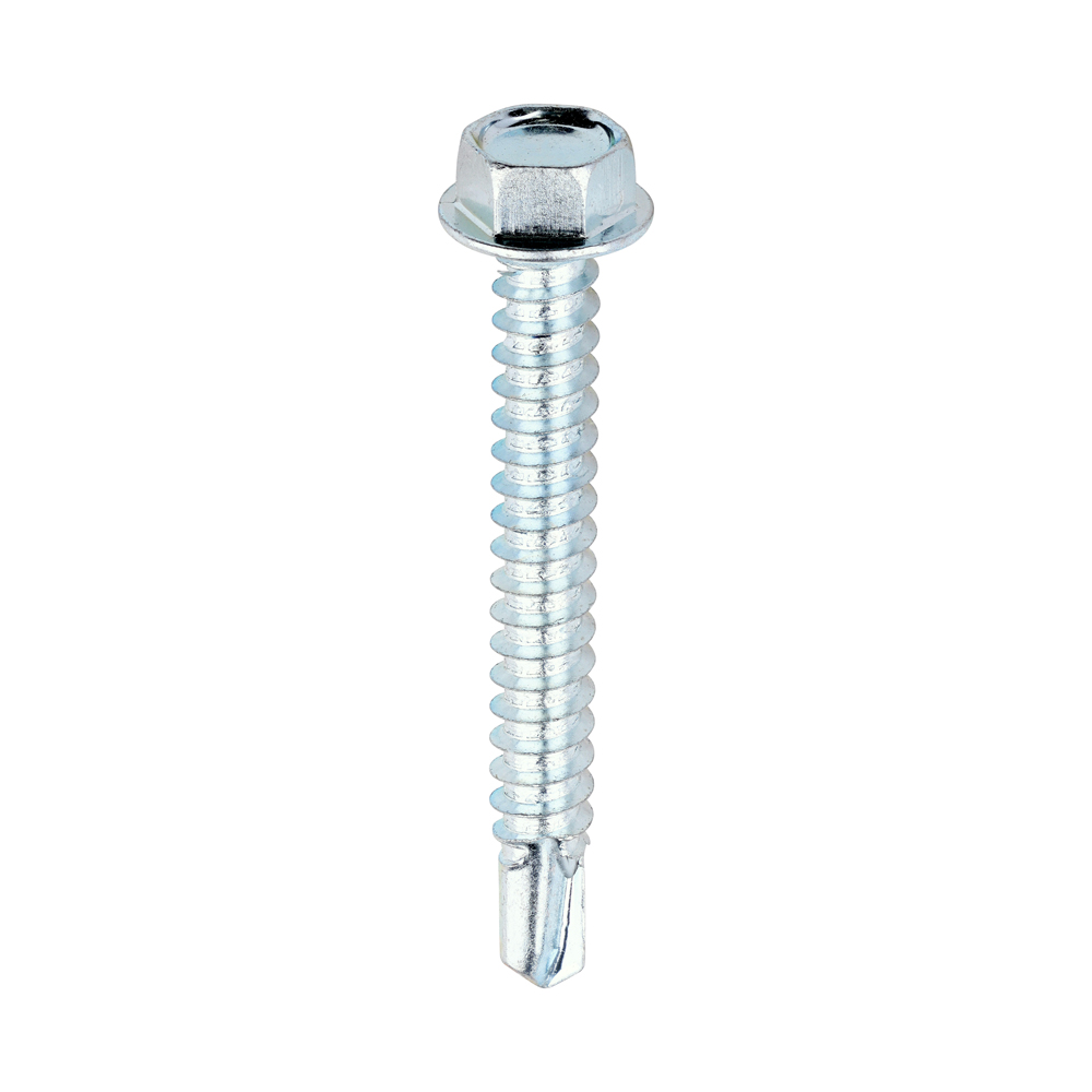 Hex Screw S/DRILL No3 Zinc