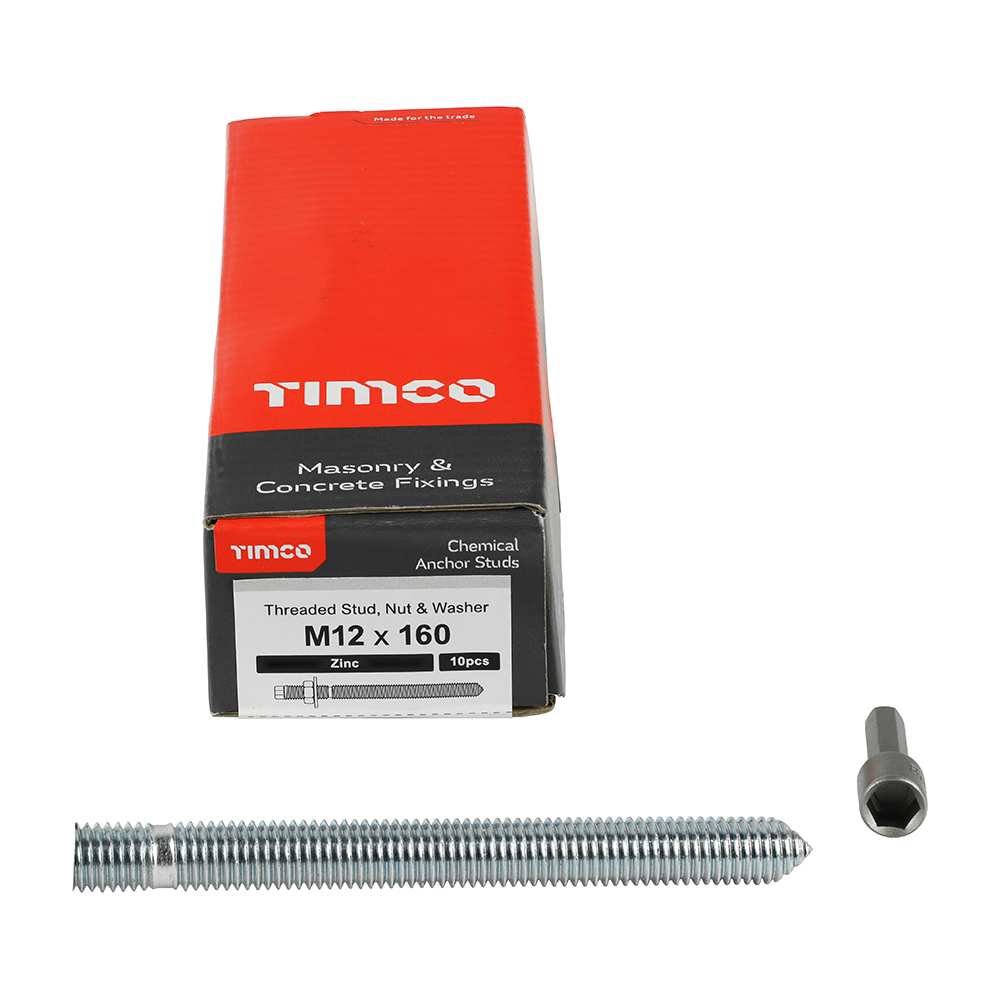Chemical Anchor Stud Zinc - Image 3