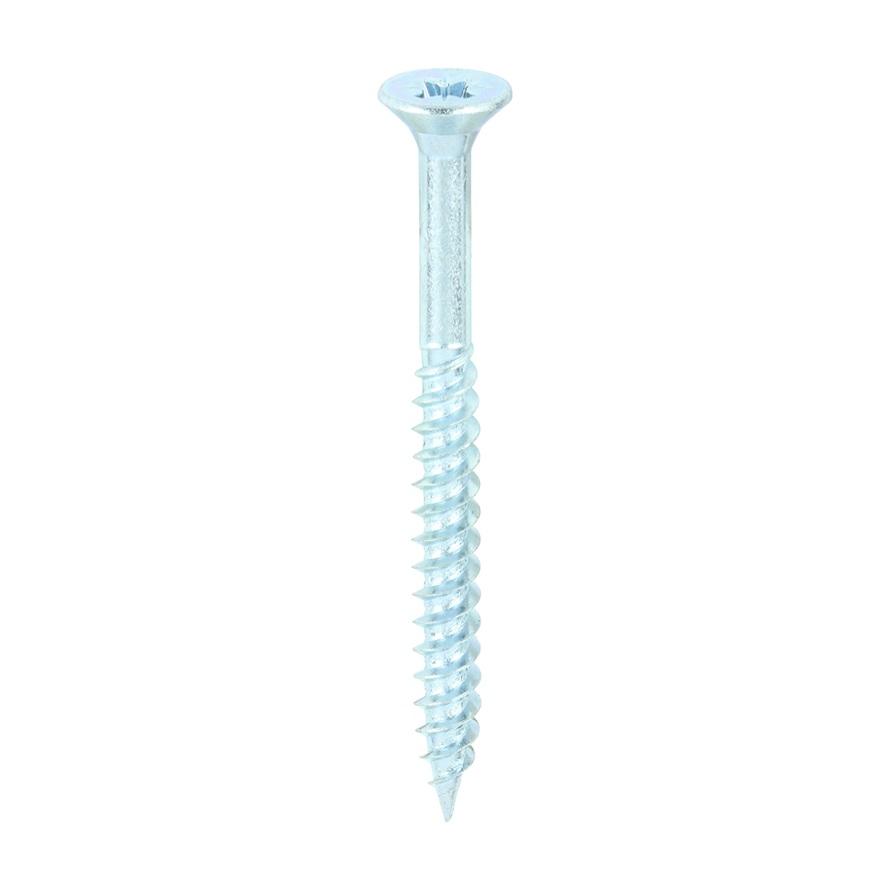 Twin Woodscrew PZ3 CSK Zinc