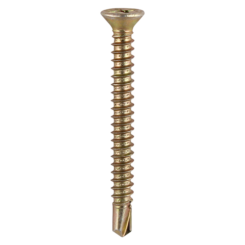 S/Drill PVC Screw RIB CSK -ZYP