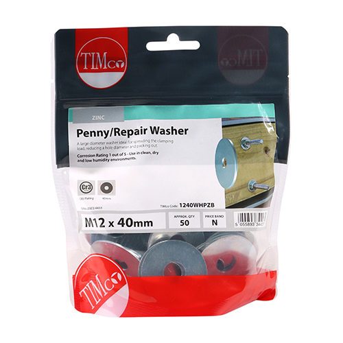 Penny Washer DIN 9054 - BZP - Image 2