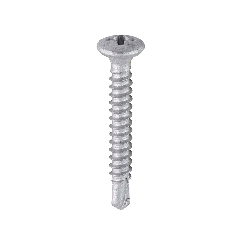 Pan - PH - Self-Tapping Thread - Self-Drilling Point - Martensitic Stainless Steel & Silver Organic 3.9 x 29
