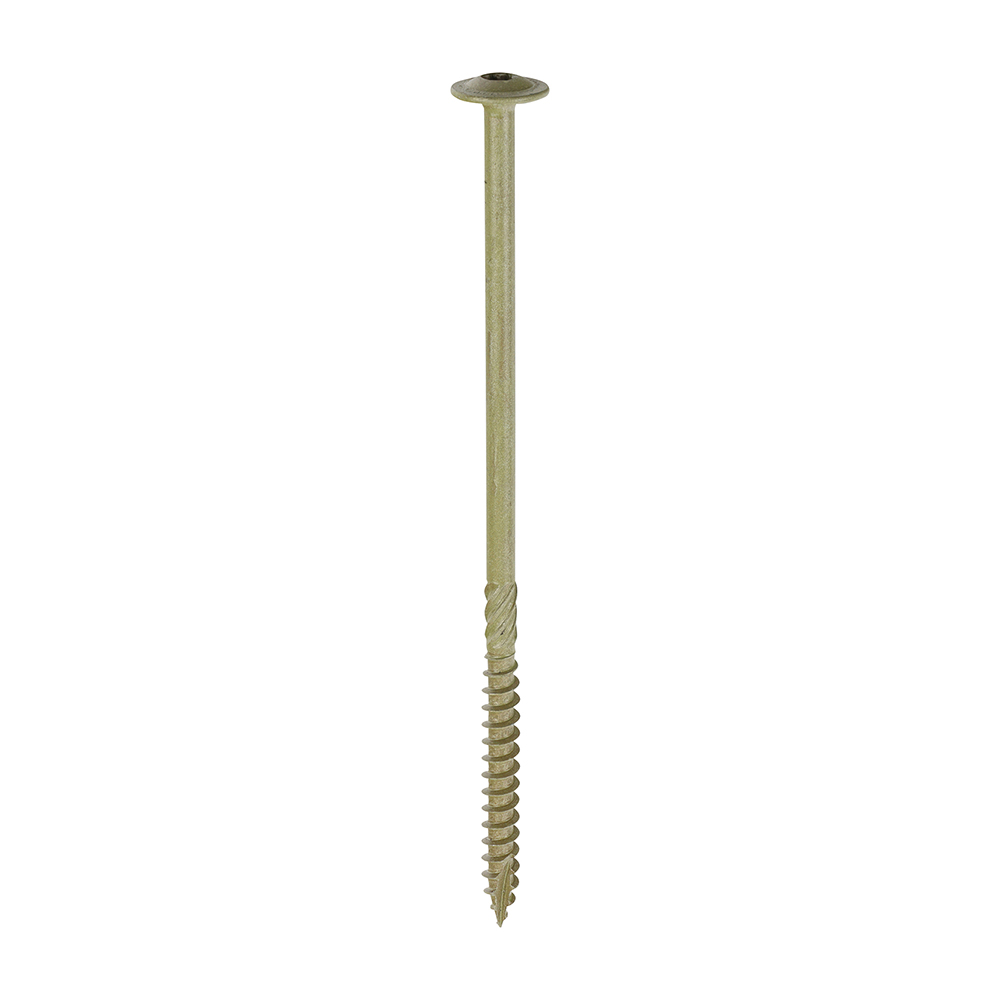 Timber Frame Screw WAFER Green