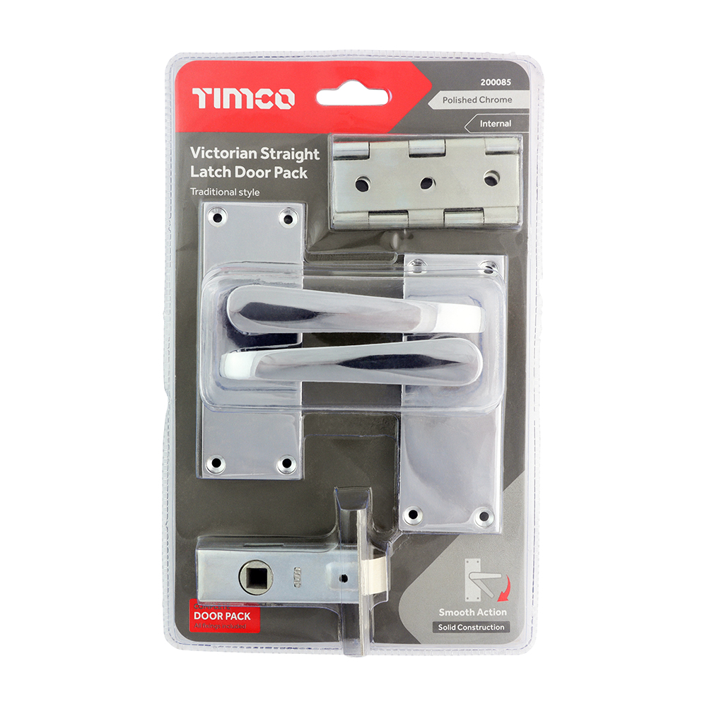 Vic Straight Latch DoorPack PC - Image 2