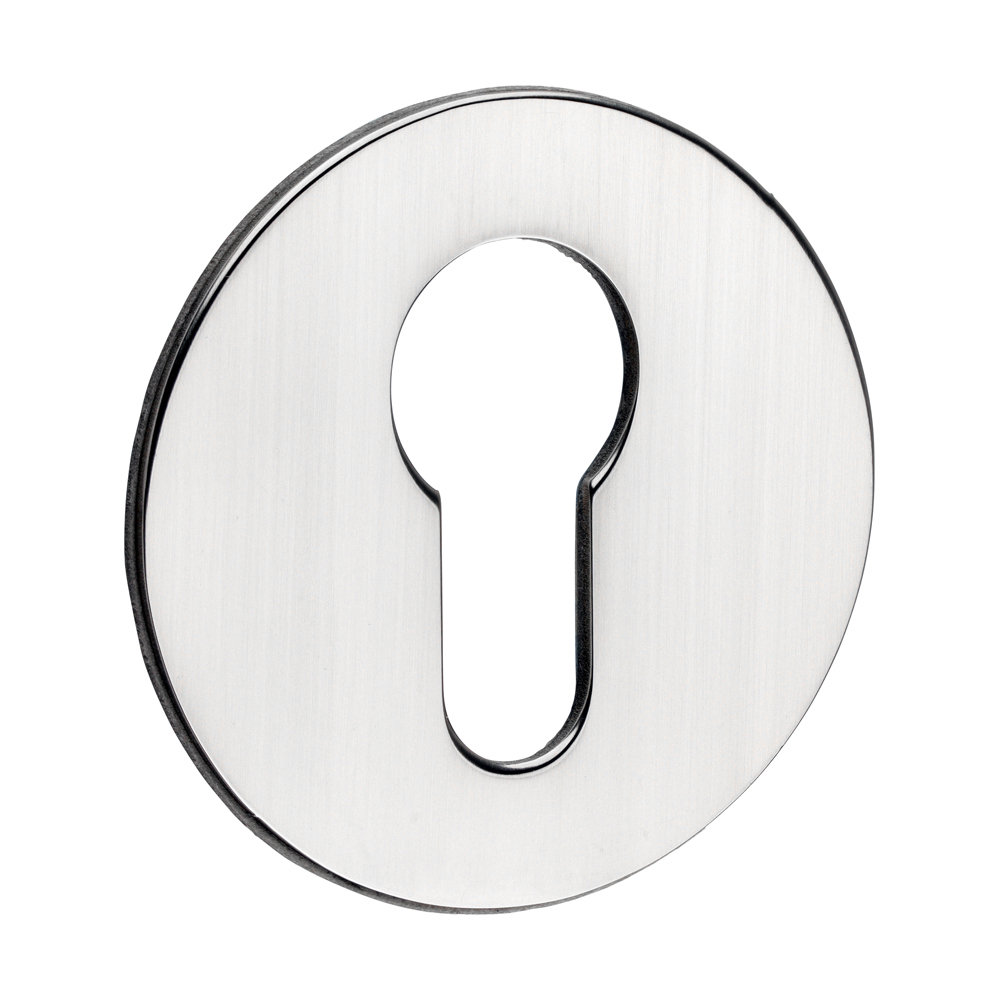 S/A Euro Escutcheon RND Pol SS