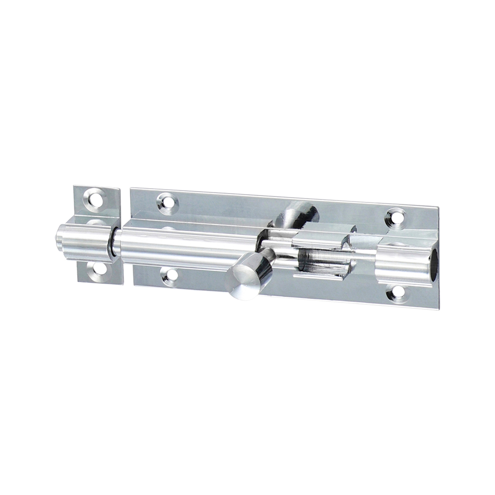 Str. Barrel Bolt Pol. Chrome