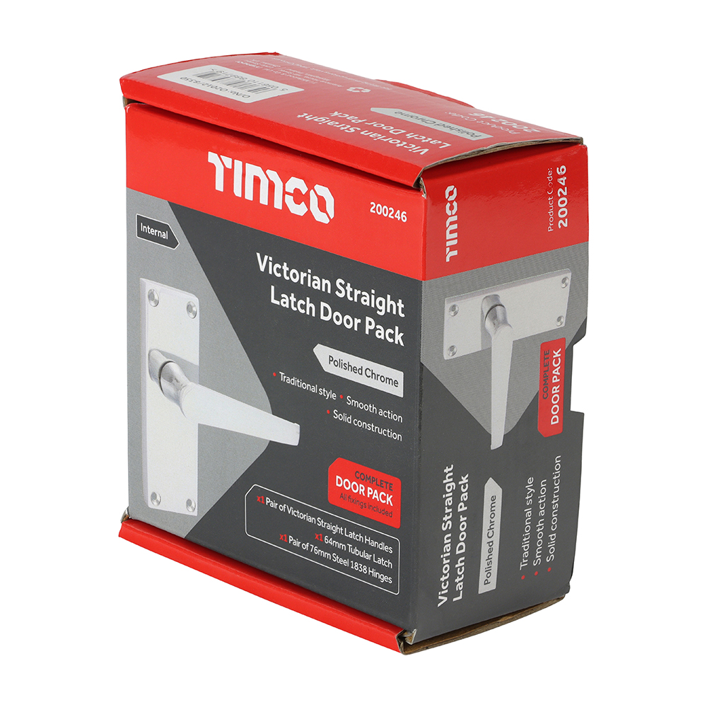 Vic Straight Latch DoorPack PC - Image 2